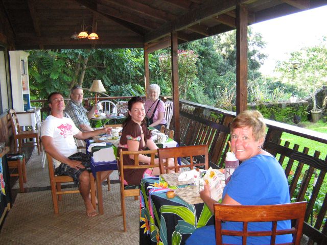 Breakfast on the Lanai