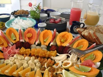 Tropical breakfast