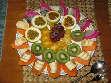 Hale Moana Hawaii Bed & Breakfast - Tropical Fruits