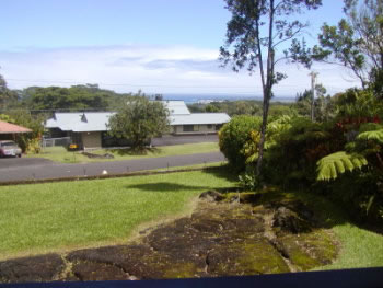 view from lanai
