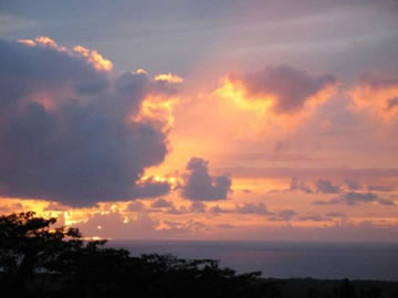 Sunrise over the Ocean